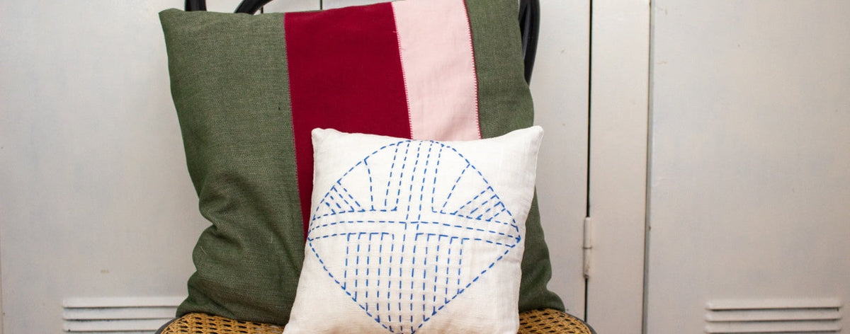 Sashiko Kissen