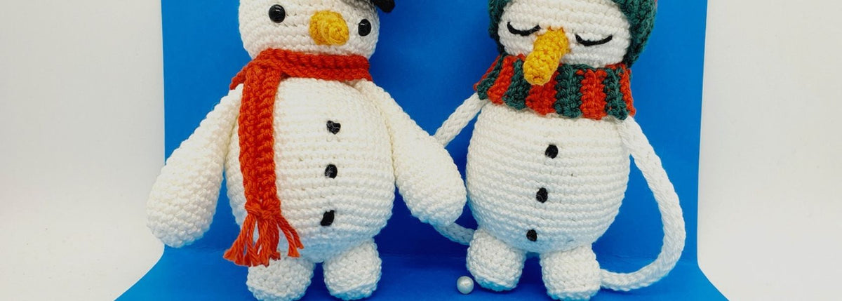 Schneemann häkeln