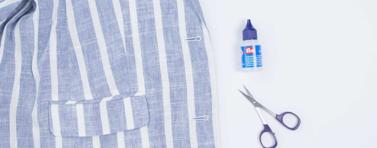 Fransenstopp für ein sauberes Finish: So versiegelst du offene Stoffkanten professionell