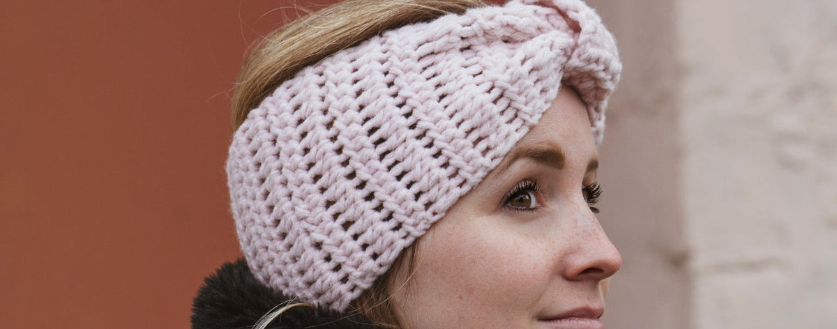 Stylisches Stirnband